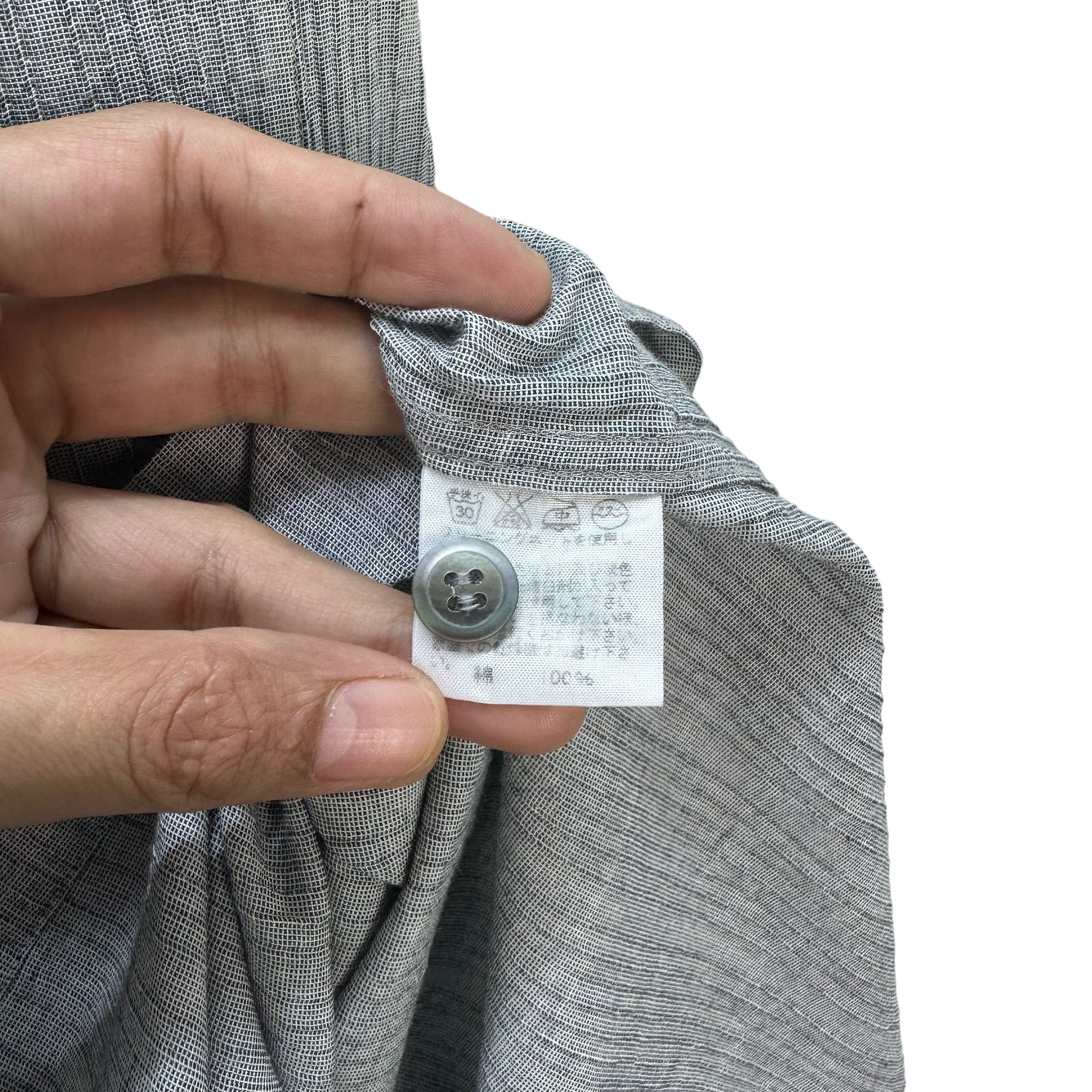 Issey Miyake ISSEY MIYAKE BUTTON UPS SHIRT #8031-197 Size US M / EU 48-50 / 2 - 7 Thumbnail