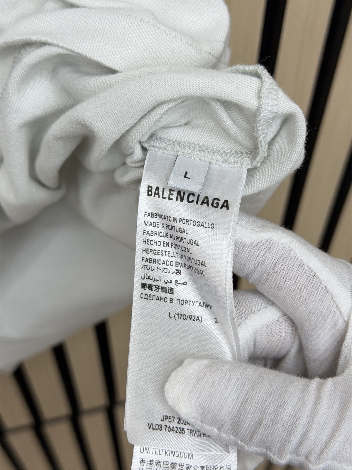 Balenciaga Balenciaga Loop Sports Icon Tee White Size L Size US L / EU 52-54 / 3 - 11 Thumbnail
