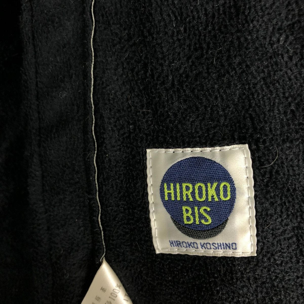 Hiroko Koshino Homme 🔥GENUINE LEATHER BIKER JACKET CROPPED HIROKO BIS SHEARLING Size M / US 6-8 / IT 42-44 - 18 Thumbnail