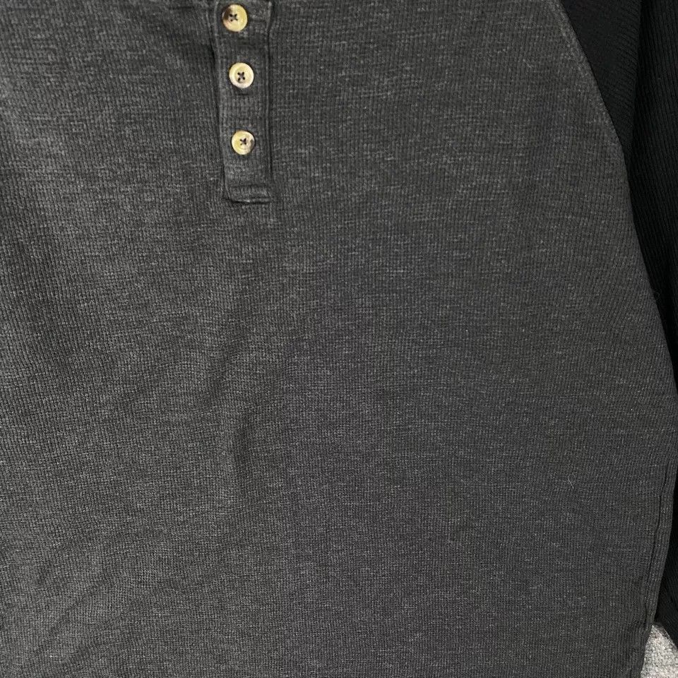 Other Swiss Cross Henley Shirt Men's XL Long Sleeve Waffle Knit Size US XL / EU 56 / 4 - 3 Thumbnail