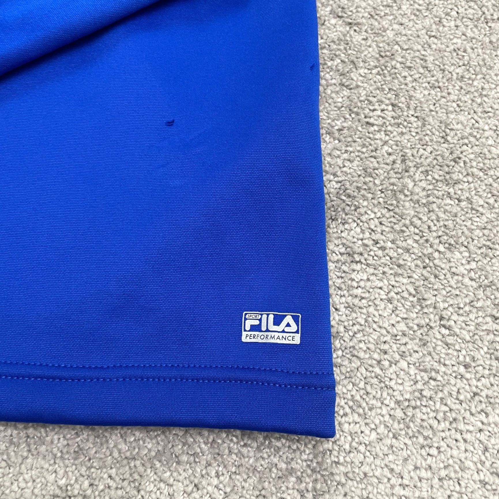 Fila FILA Live In Motion Active Jacket Mens XL Blue 1/2 Zip Chest Pocket Athletic Run Jacket Size US XL / EU 56 / 4 - 5 Thumbnail