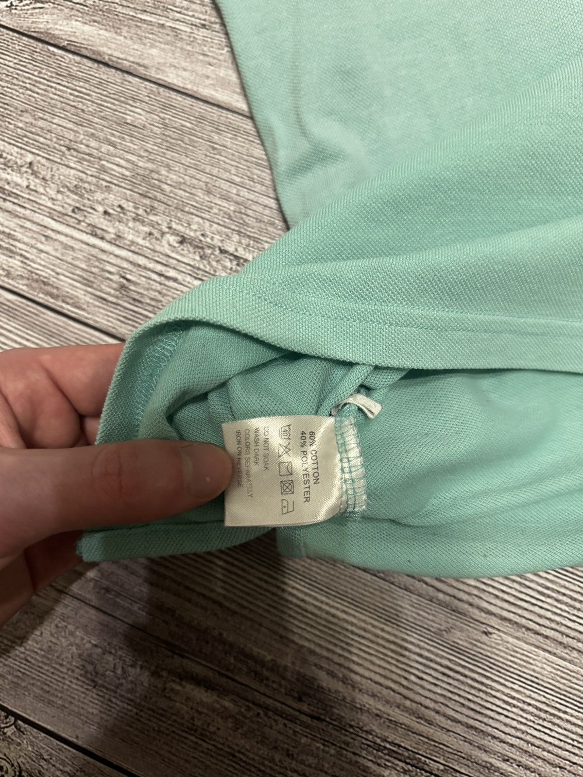 Yves Saint Laurent Yves Saint Laurent Green Polo Shirt Short Sleeve Size M Size US M / EU 48-50 / 2 - 5 Thumbnail