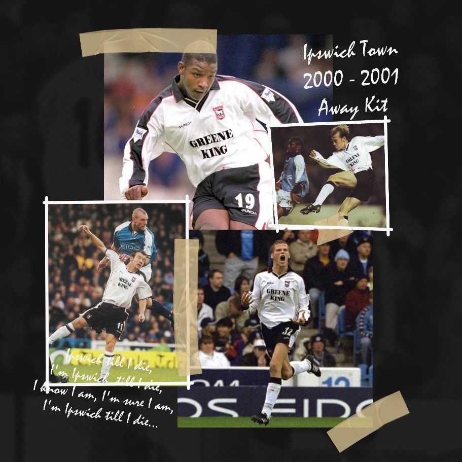 Vintage 2000 2001 Ipswich Punch Retro Vintage Soccer Jersey Shirt L Size US L / EU 52-54 / 3 - 2 Thumbnail