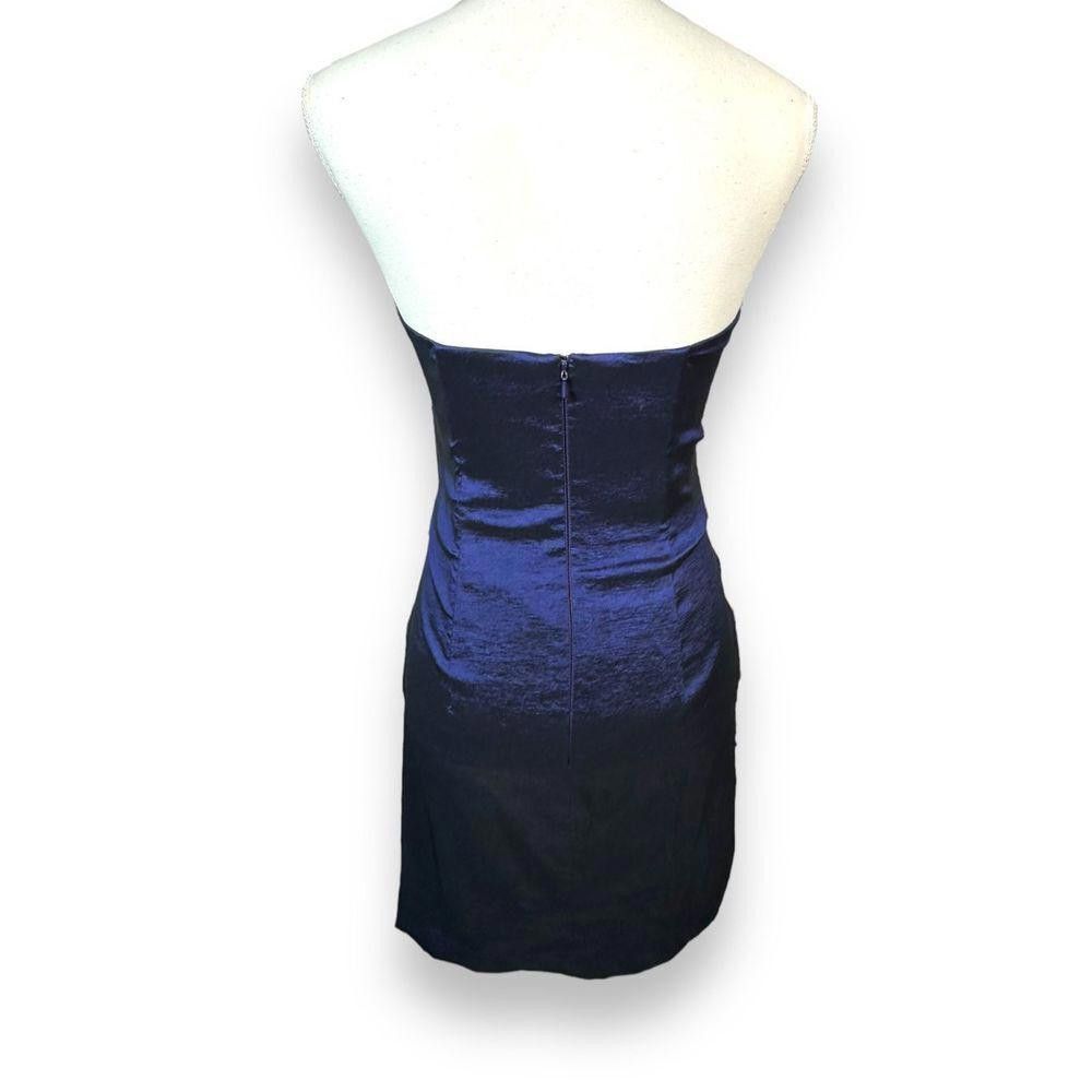Designer Jessica McClintock Strapless Mini Dress Size S / US 4 / IT 40 - 4 Thumbnail