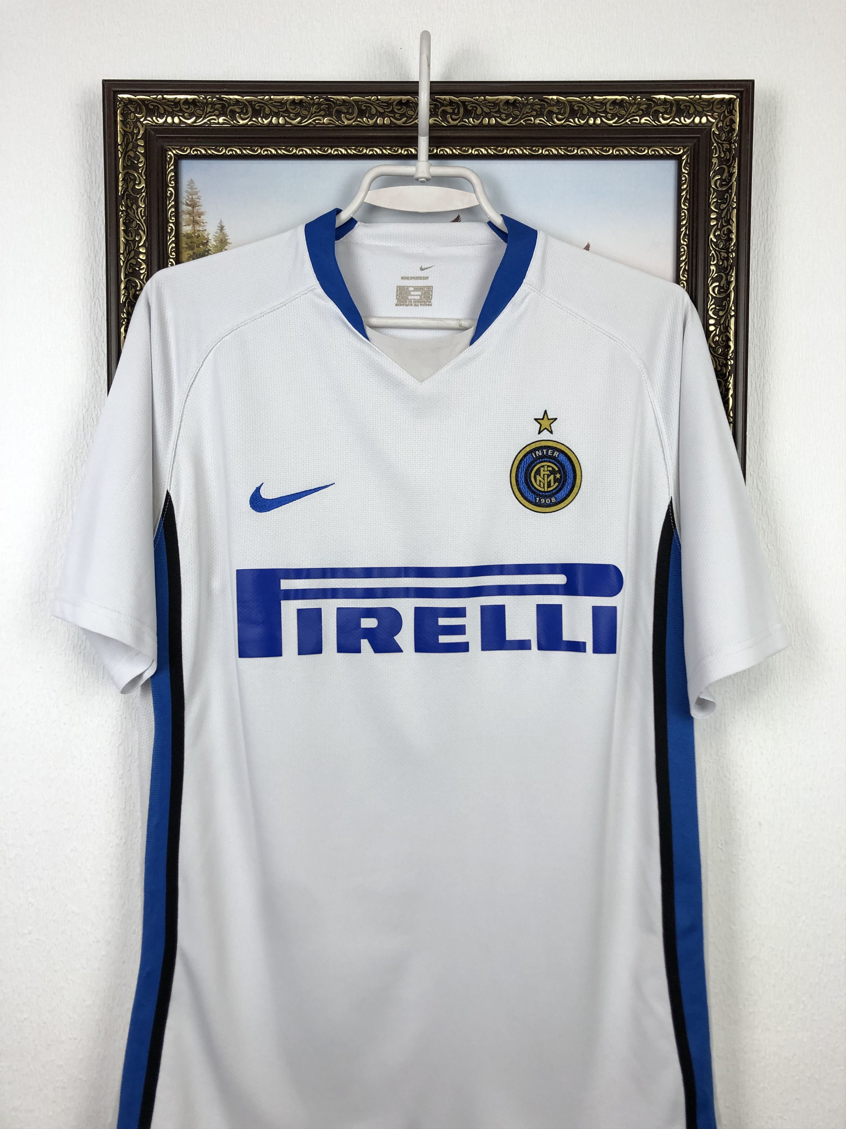 Nike Inter Milan Away football shirt 2006 Soccer Nike Jersey Tee Size US M / EU 48-50 / 2 - 2 Thumbnail