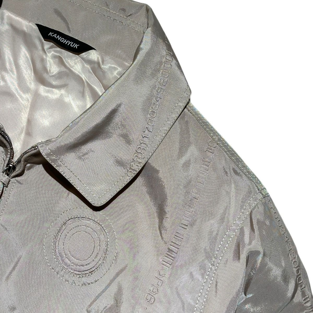 KANGHYUK Embossed tonal bomber Size US XL / EU 56 / 4 - 2 Thumbnail