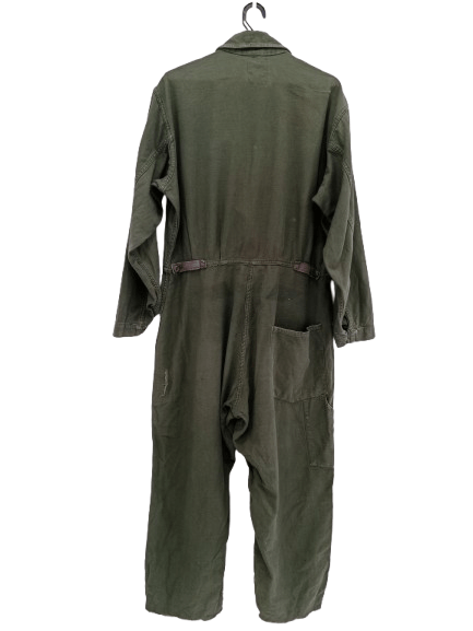 Third & Army × Vintage Vintage 90s Army Coverall Military Flying Size US L / EU 52-54 / 3 - 2 Thumbnail