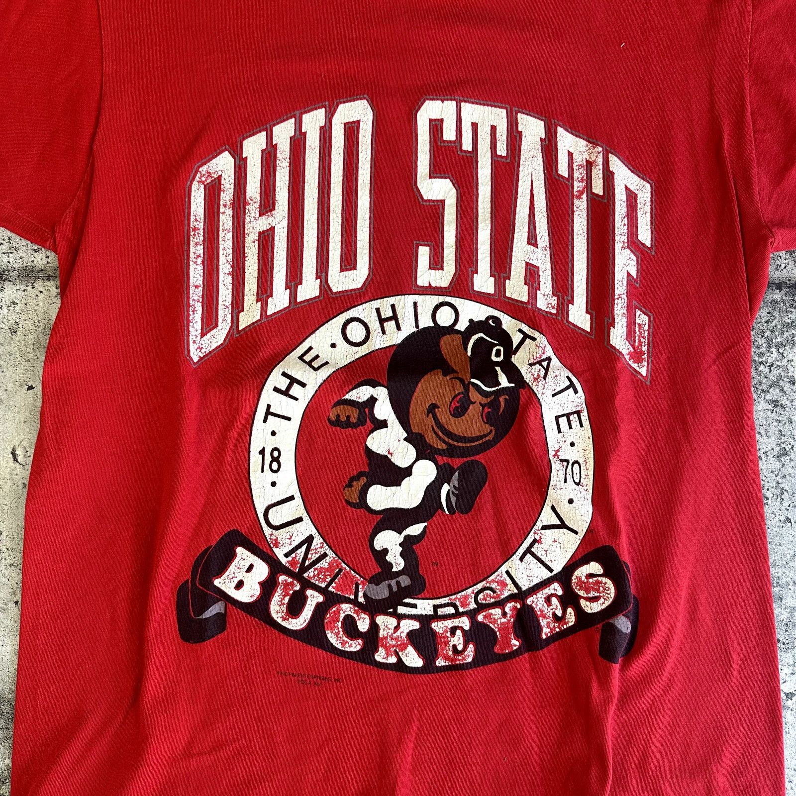Fruit Of The Loom Vintage Ohio State University Shirt Buckeyes Size Large 90s Size US L / EU 52-54 / 3 - 2 Thumbnail