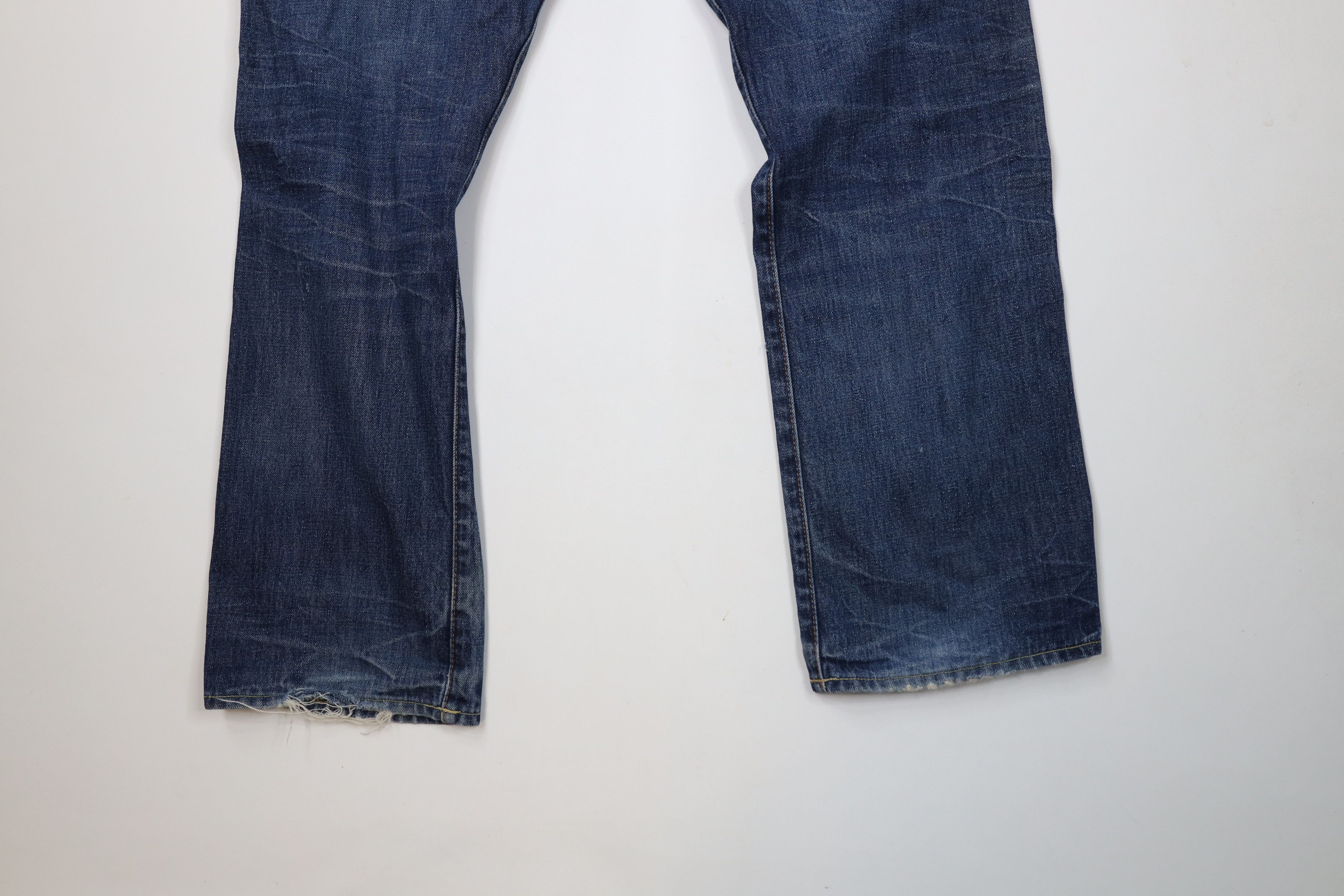 Ralph Lauren × Vintage Vintage Ralph Lauren Vintage Cut Wide Leg Denim Jeans Size US 36 / EU 52 - 13 Thumbnail