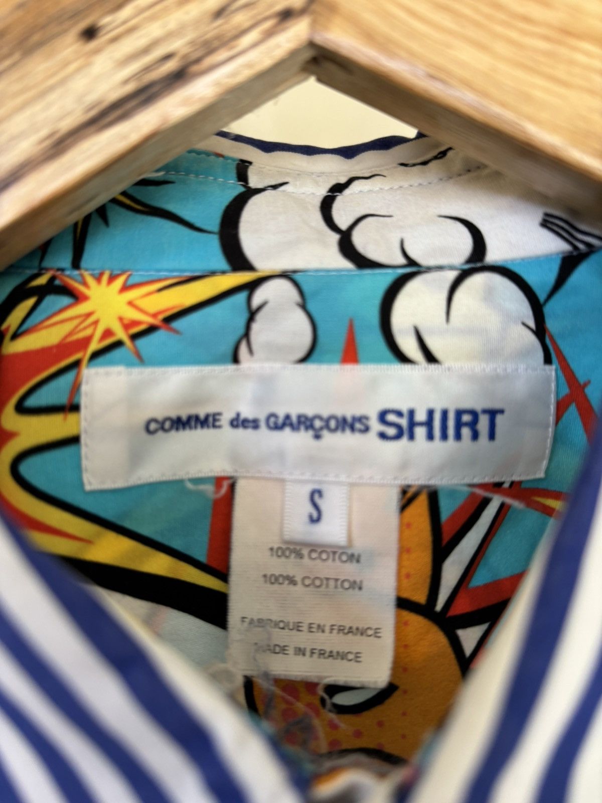 CDG by Comme des Garcons CDG Shirt Shirt - AW18 Comic Book Print Shirt Multi Size US S / EU 44-46 / 1 - 5 Thumbnail
