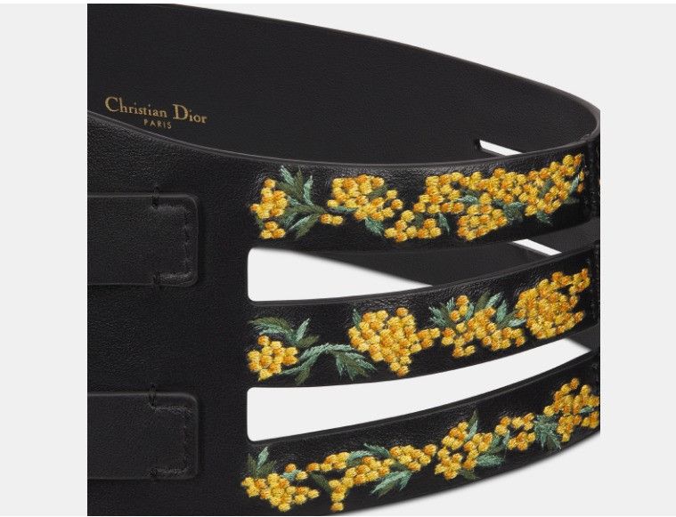 Dior o1w1db10425 B04256E Size: OS / 30 Montaigne Corset Belt Size ONE SIZE - 4 Thumbnail