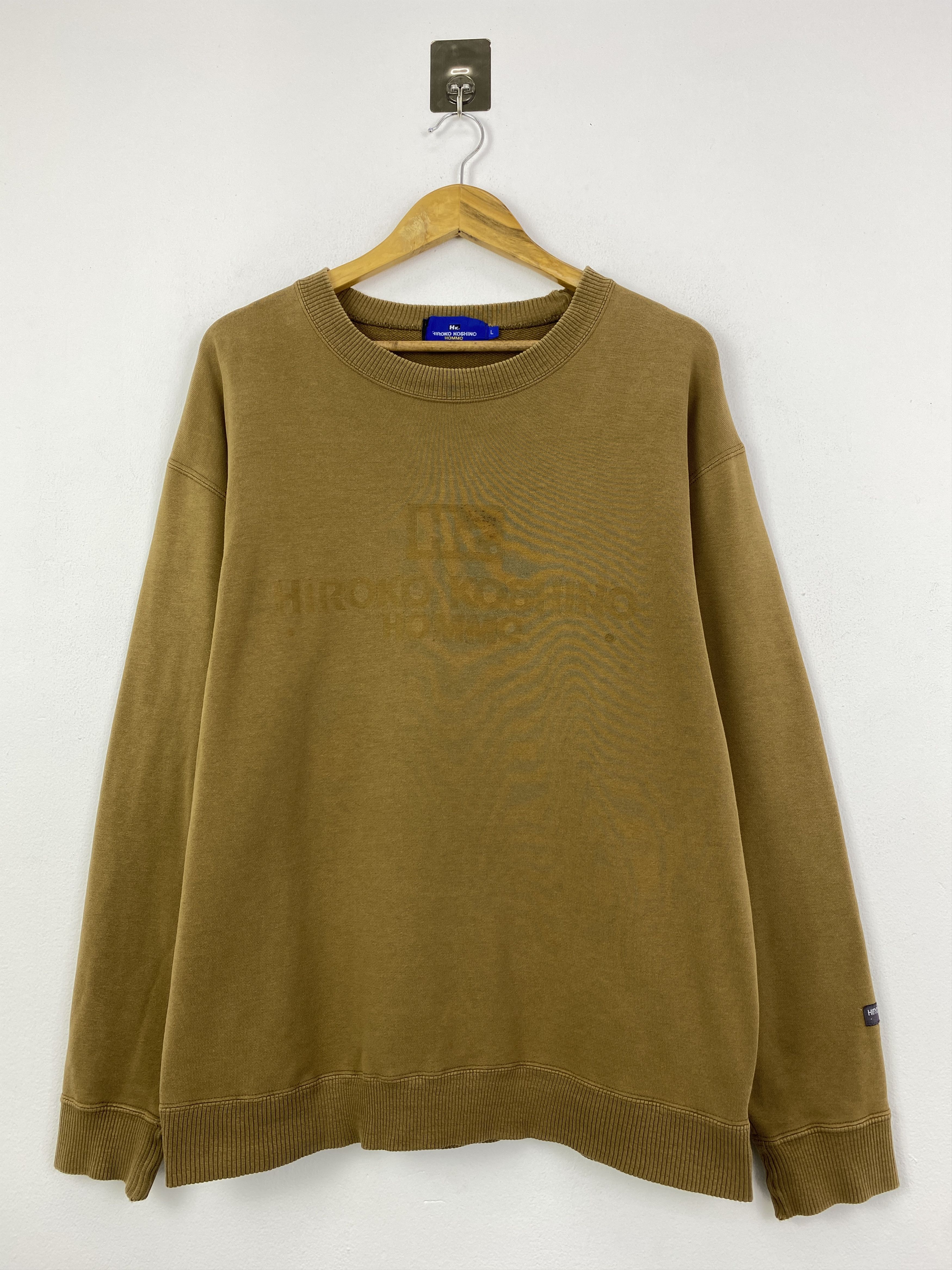 Hiroko Koshino Homme Hiroko Koshino Homme Embroidery Sweatshirt SH0134 Size US L / EU 52-54 / 3 - 1 Thumbnail
