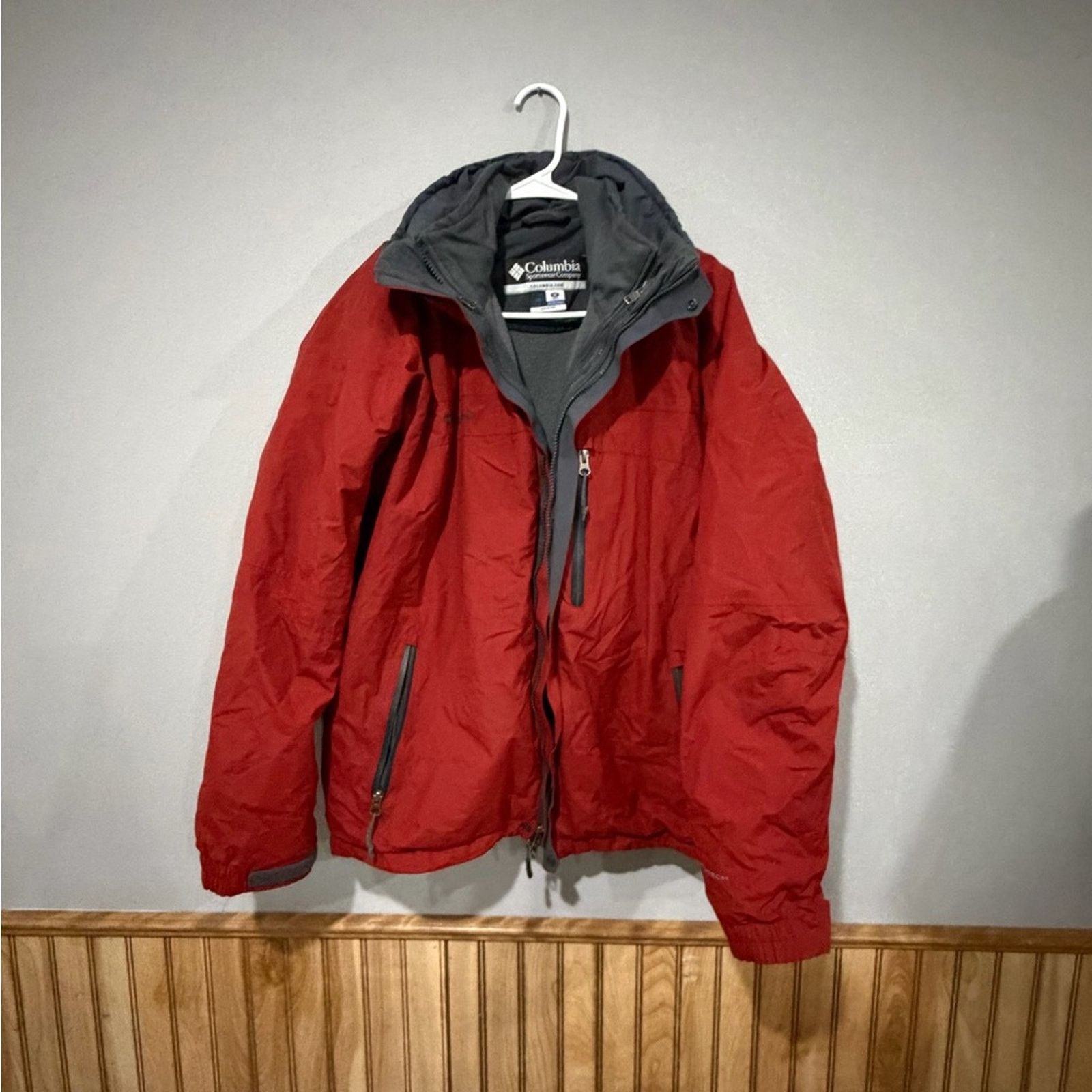 Columbia Columbia Men’s Interchange Omni-Tech 3-in-1 Jacket Sz Medium Size US M / EU 48-50 / 2 - 3 Thumbnail