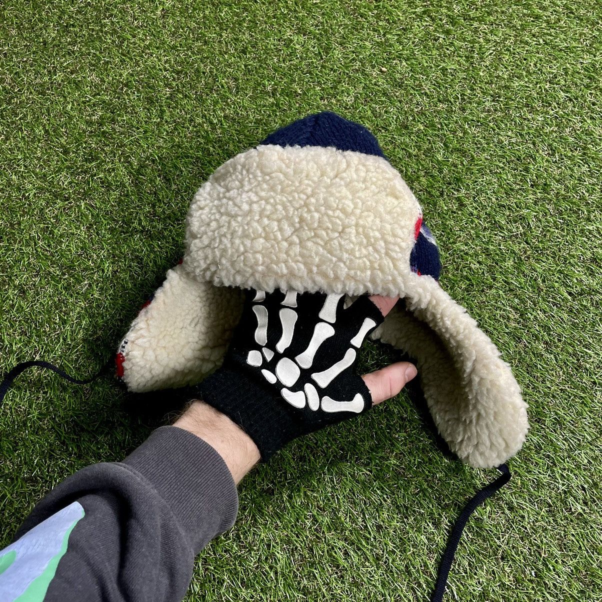 If Six Was Nine Vintage Y2K Furry Alt Fuzzy Beanie Ushanka Mohair Uzi Vert Size ONE SIZE - 1 Thumbnail