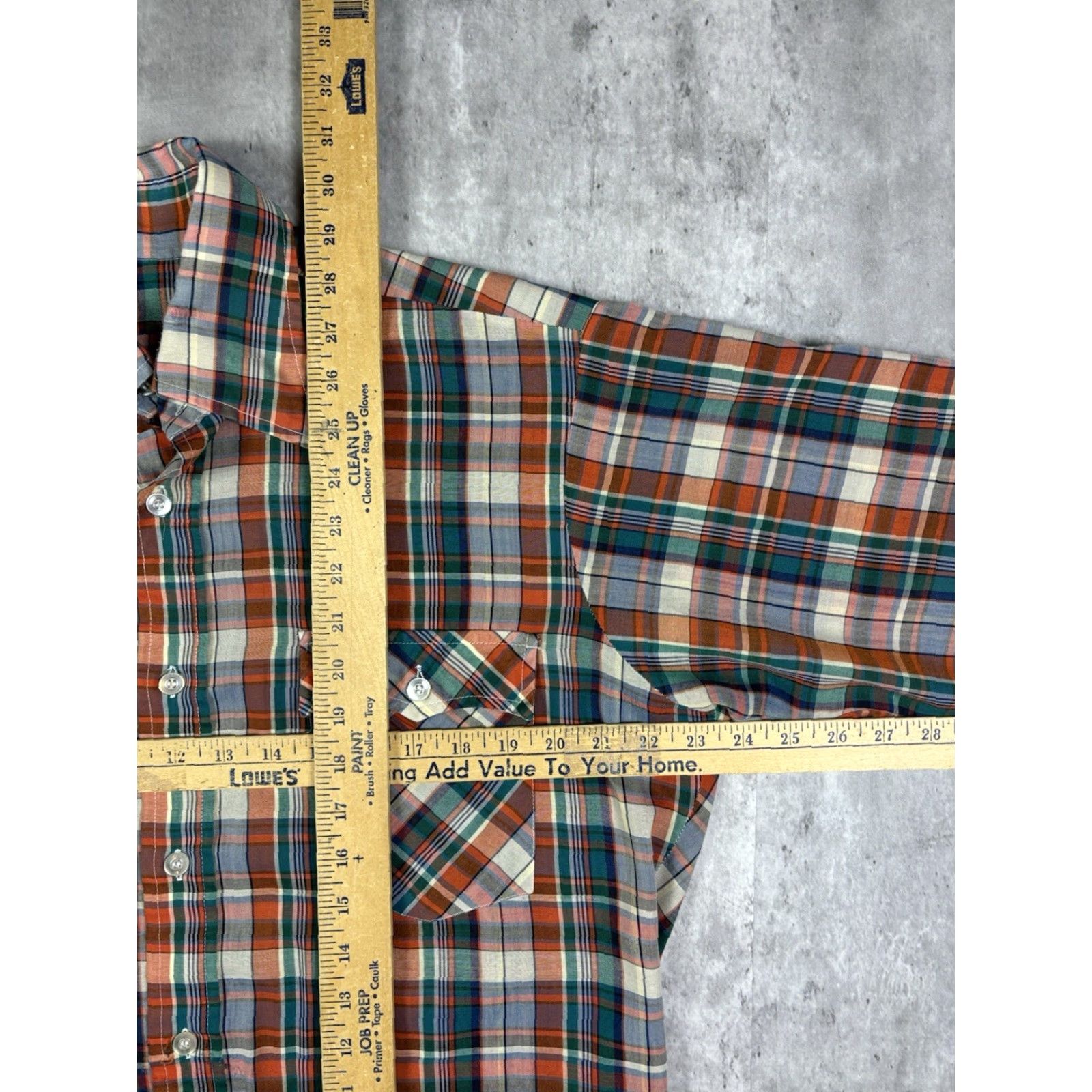 Levi's VINTAGE Levi's Button-Down Plaid Shirt XL Men Long Sleeve Cotton Blue Red 90s Western Retro Casual Size US XL / EU 56 / 4 - 6 Thumbnail