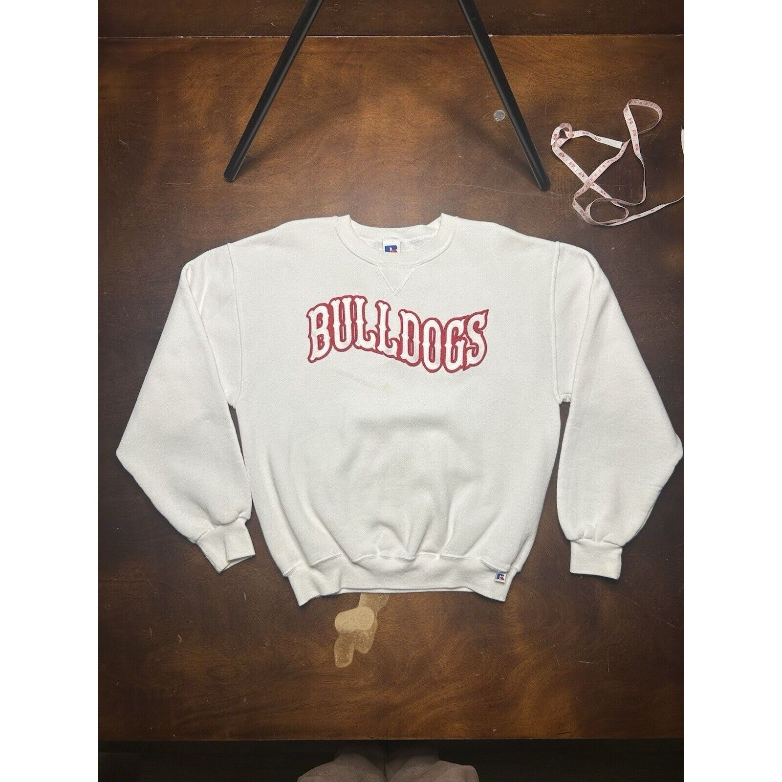 Russell Athletic VTG 90s/Y2K Bulldogs Embroidered Russell Crewneck Sweatshirt Size US M / EU 48-50 / 2 - 11 Thumbnail
