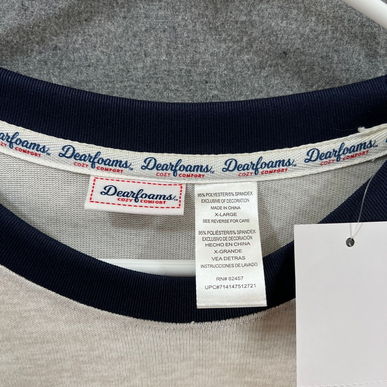 Other Dearfoams Papa Bear Cozy Shirt Adult Size XL Long Sleeve Size US XL / EU 56 / 4 - 4 Thumbnail