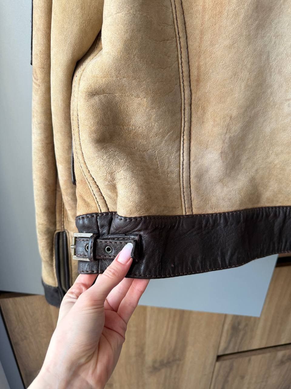 Roberto Cavalli Roberto Cavalli Shearling Leather Biker Fur Detail Jacket Size US L / EU 52-54 / 3 - 12 Thumbnail