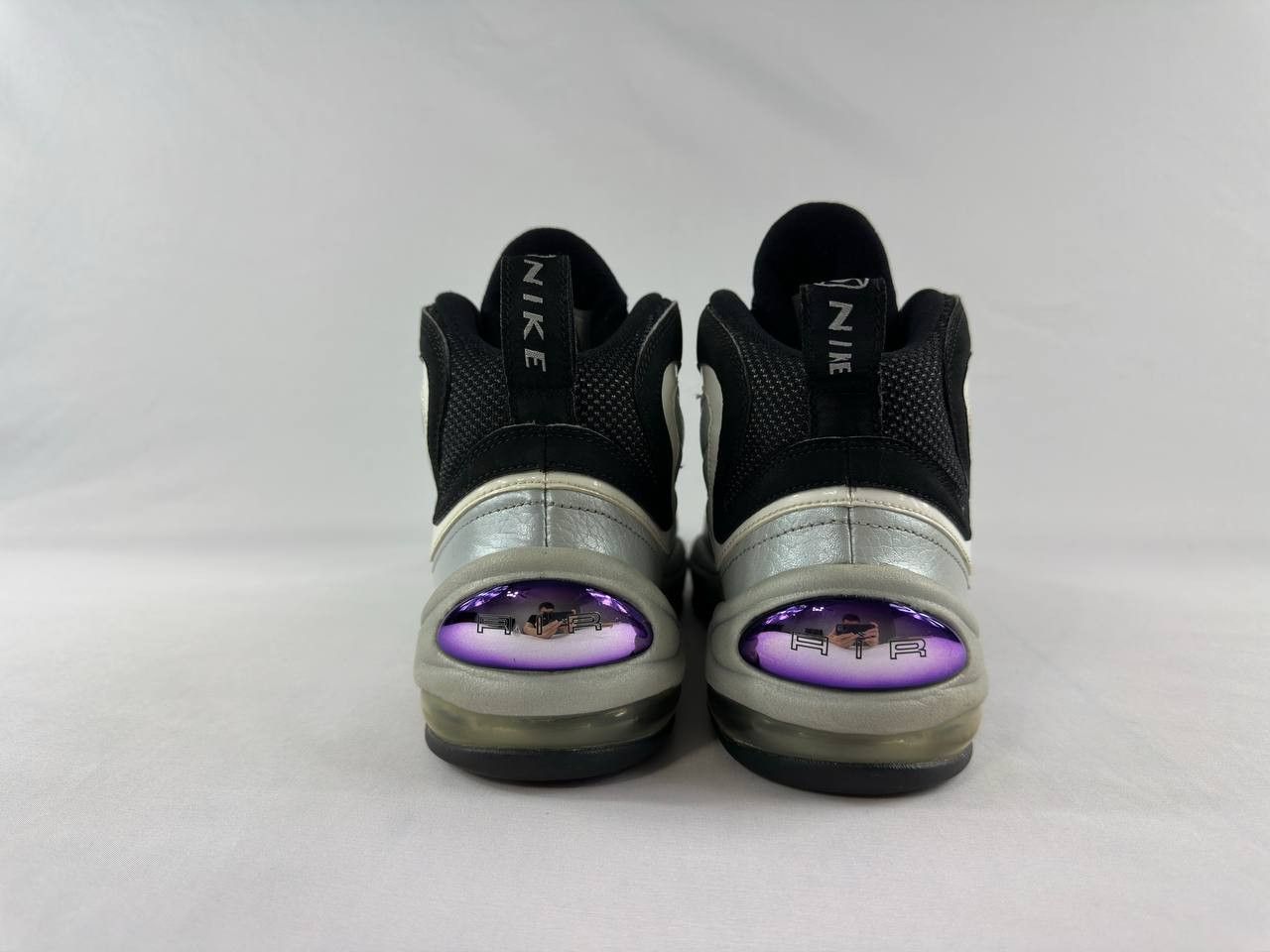 Nike Nike Air Total Max Uptempo 'Metallic Silver Black' 2010 Size US 8 / EU 41 - 9 Thumbnail