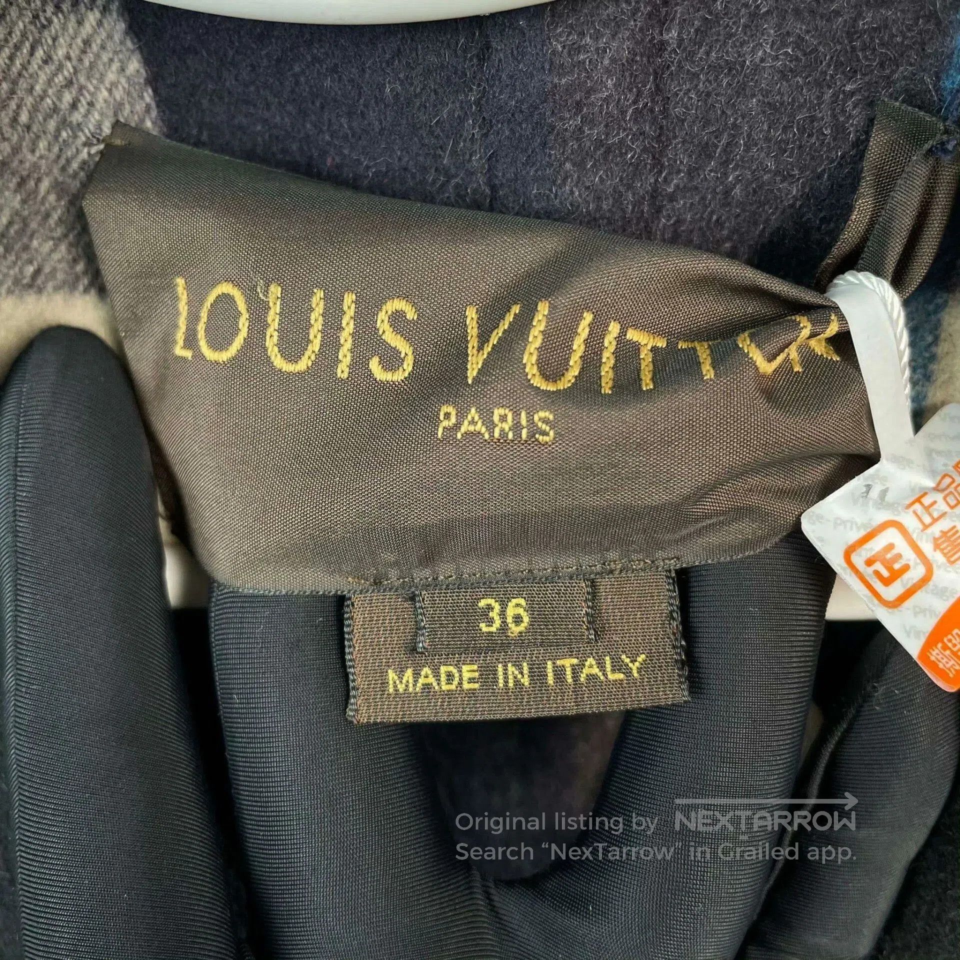 Louis Vuitton LV Cashmere Women's Coat Size 36. Size XS / US 0-2 / IT 36-38 - 3 Thumbnail
