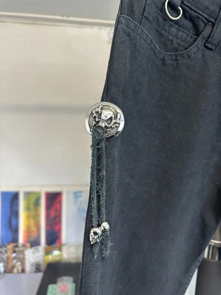 Undercover Undercover 03aw paper doll skull button pants Size US 30 / EU 46 - 5 Thumbnail