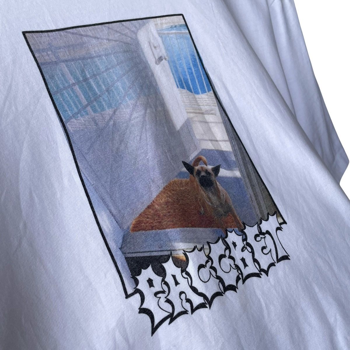 PACCBET Rassvet Skateboarding Gosha Rubchinskiy Russian Dog Tee Size US L / EU 52-54 / 3 - 4 Thumbnail