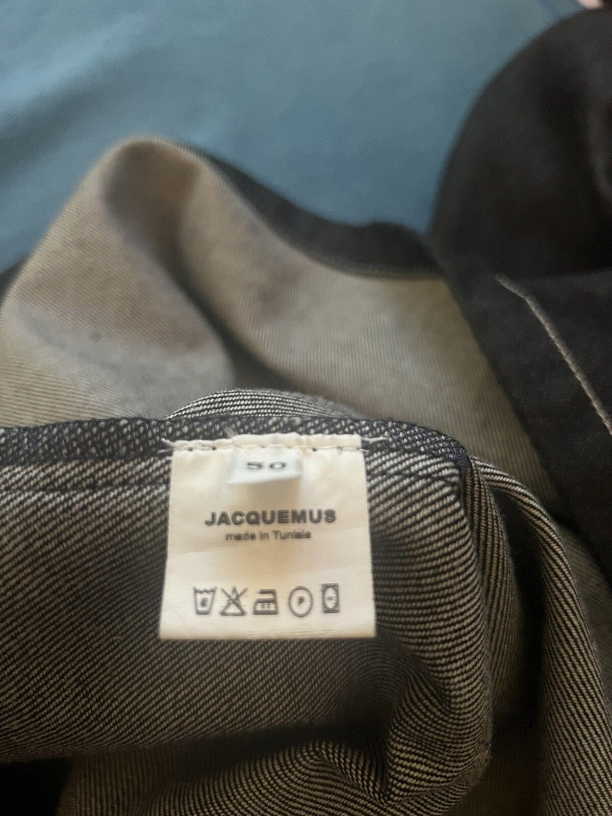 Jacquemus Le Meunier Denim Overshirt Navy Size 50 Size US M / EU 48-50 / 2 - 7 Thumbnail