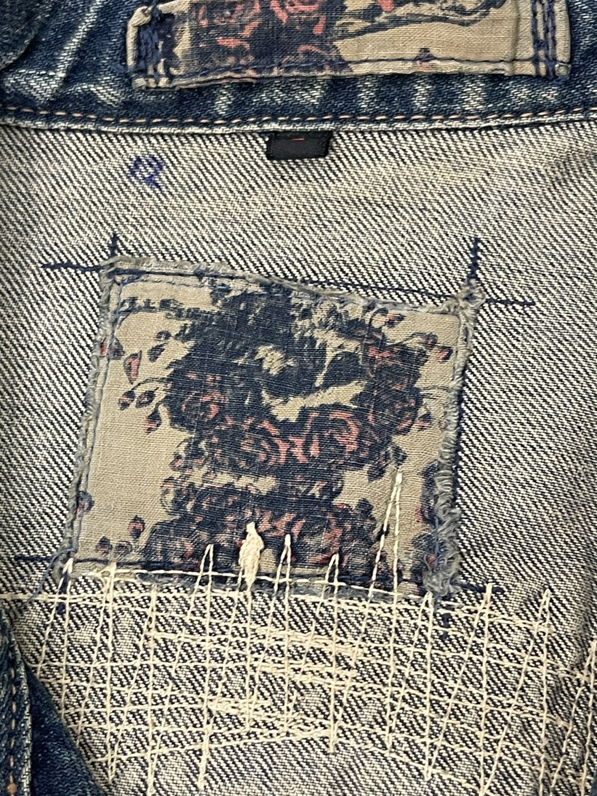 Paul Smith Distress Denim Jacket Paul Smith Red Ear Japan 5🟩5 Size US S / EU 44-46 / 1 - 17 Thumbnail
