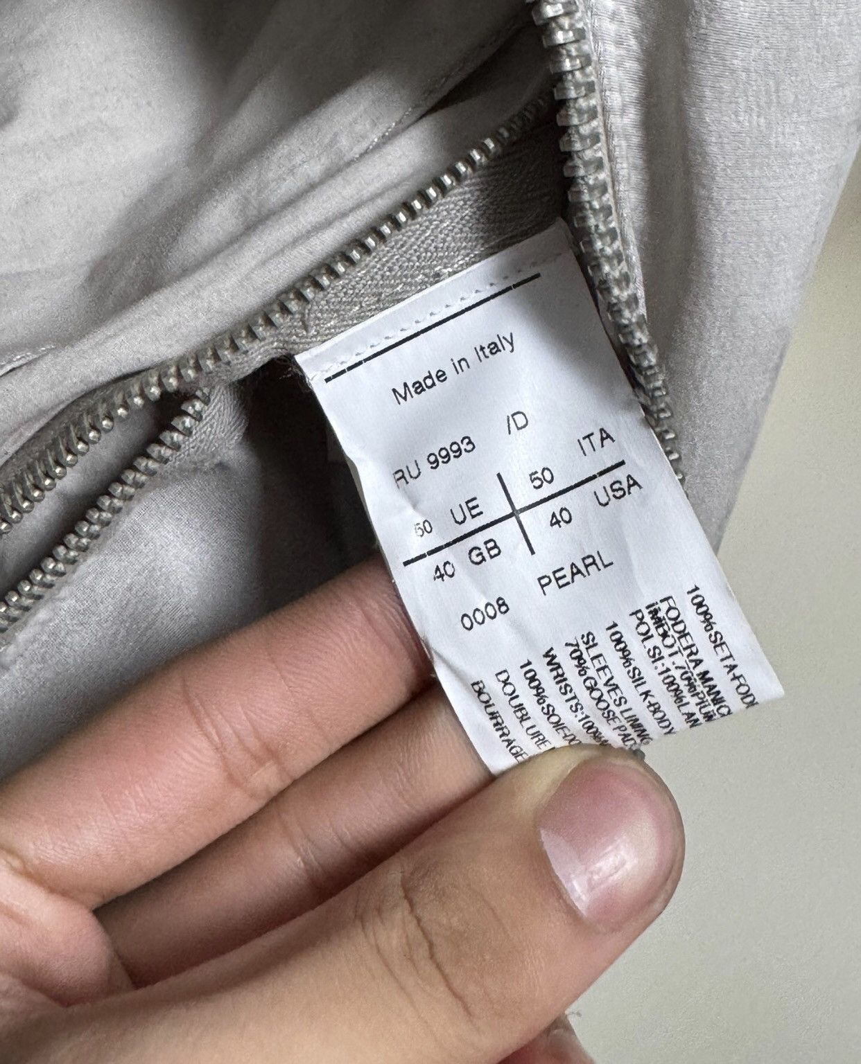 Rick Owens Rick Owens diagonal placket down coat 2412-Nextarrow Size US M / EU 48-50 / 2 - 5 Thumbnail