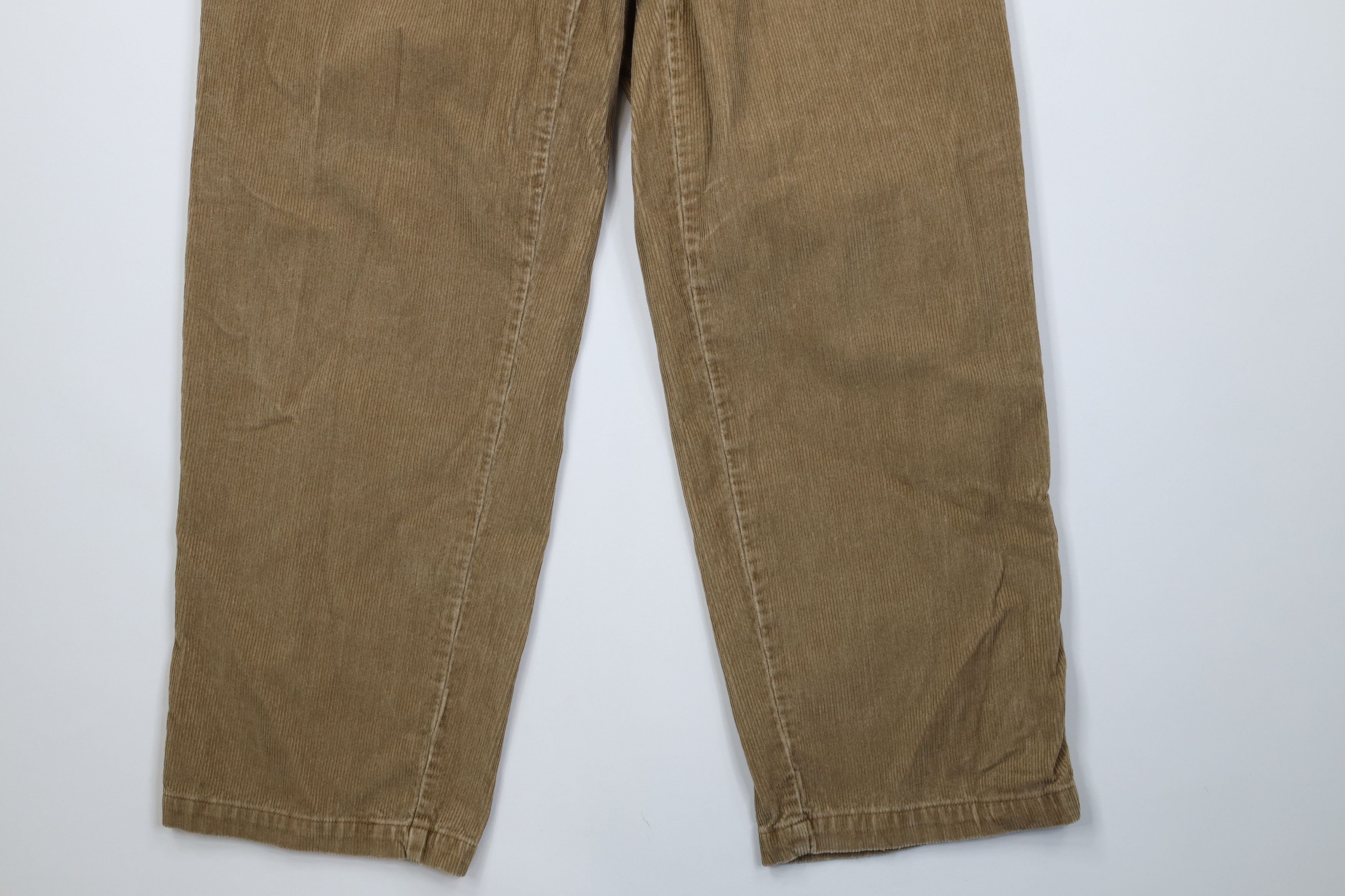Vintage Vintage 90s Y2K Streetwear Wide Leg Corduroy Chino Pants Size US 34 / EU 50 - 5 Thumbnail