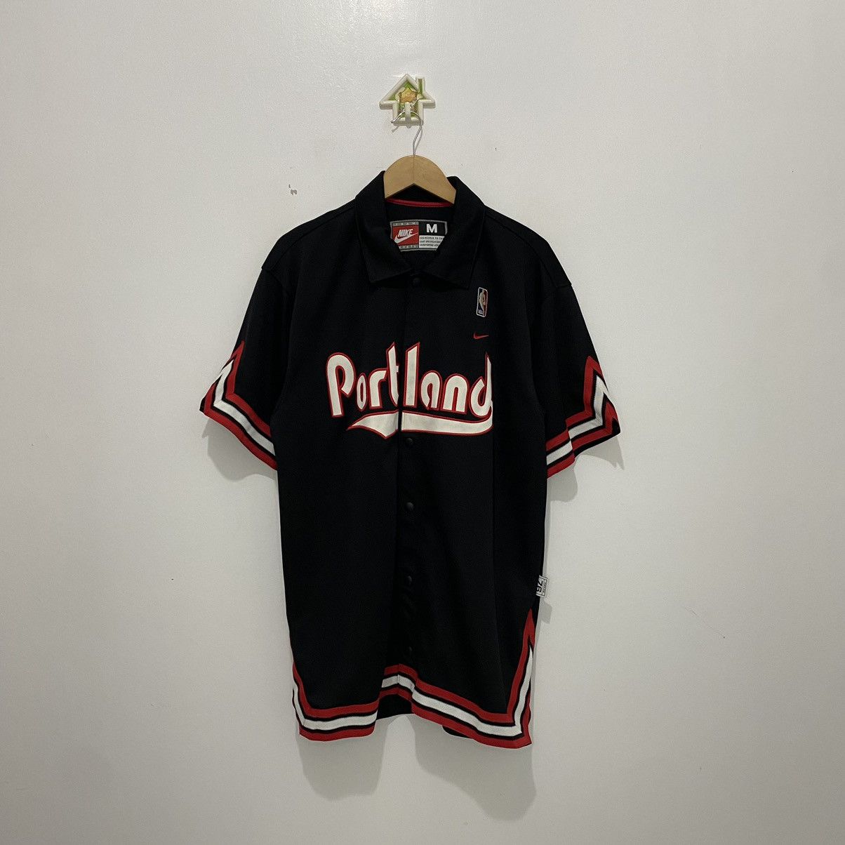Nike Nike Portland Trailblazers Warm Up Jersey Size US M / EU 48-50 / 2 - 1 Thumbnail