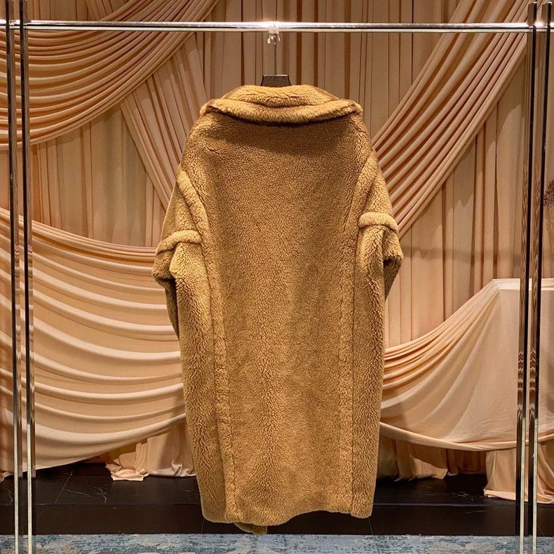 Max Mara Max Mara Classic Hot Brown Teddy Long Coat/ Size S / US 4 / IT 40 - 2 Thumbnail