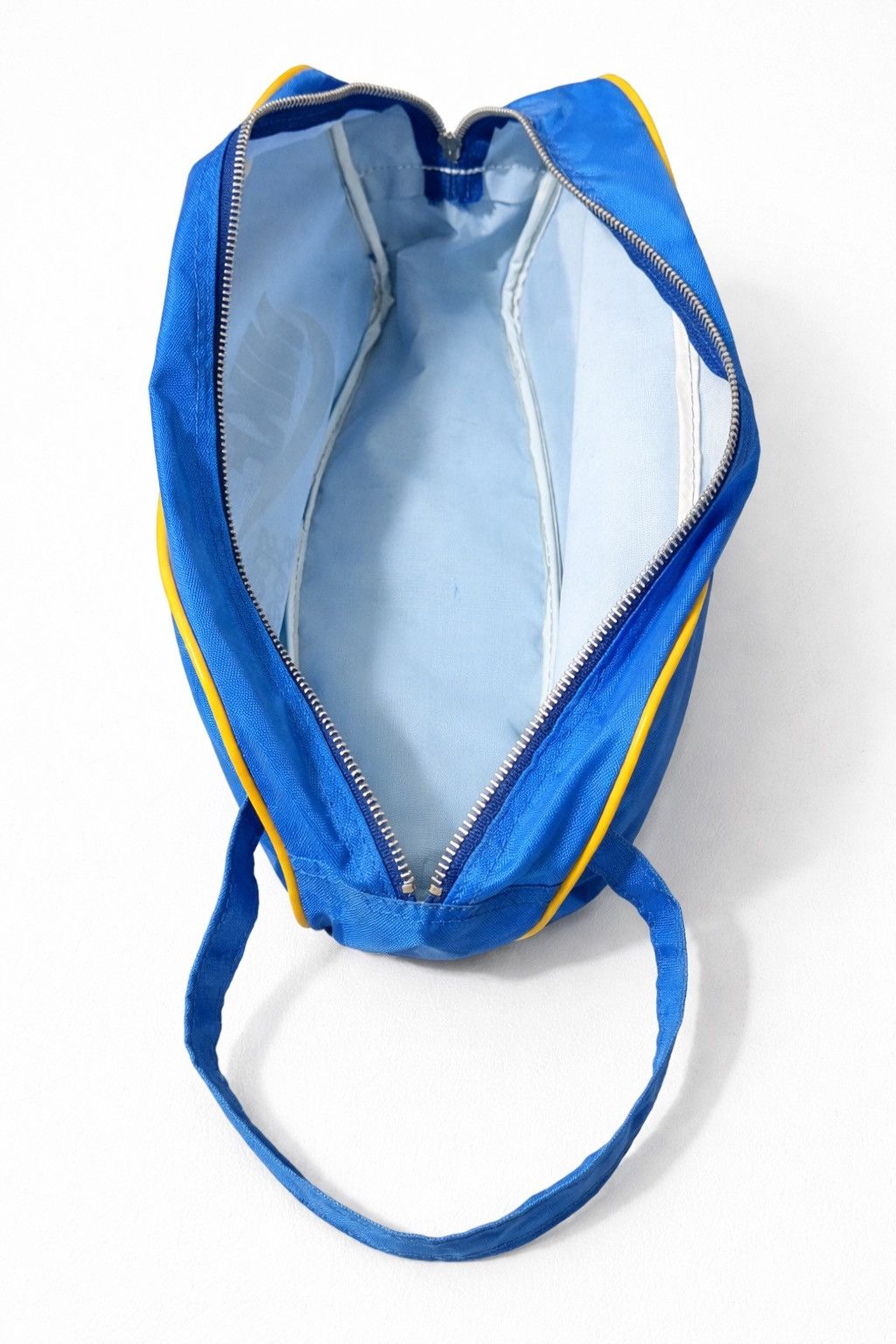 Nike Nike 80s VTG Shoe Bag Blue Yellow Retro Gym Pouch Rare OG Size ONE SIZE - 4 Thumbnail