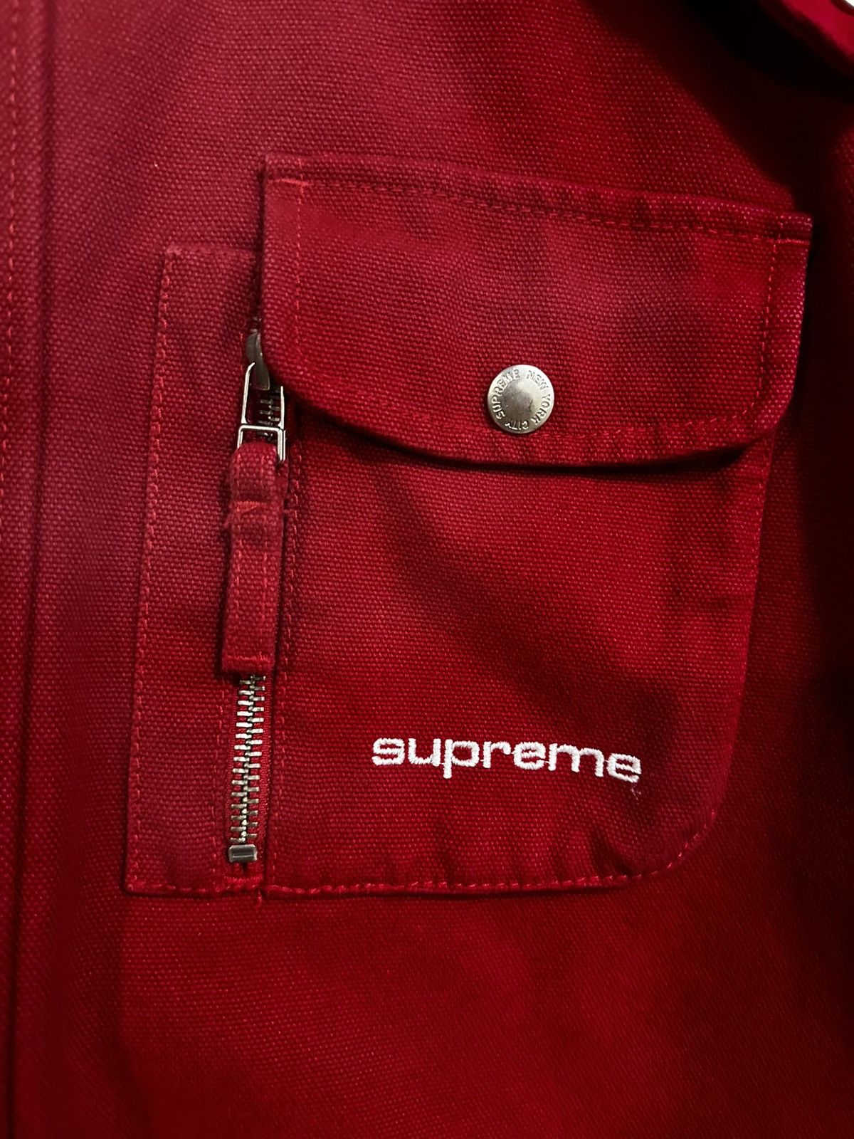 Supreme Supreme Canvas Clip Jacket Size US XL / EU 56 / 4 - 2 Thumbnail
