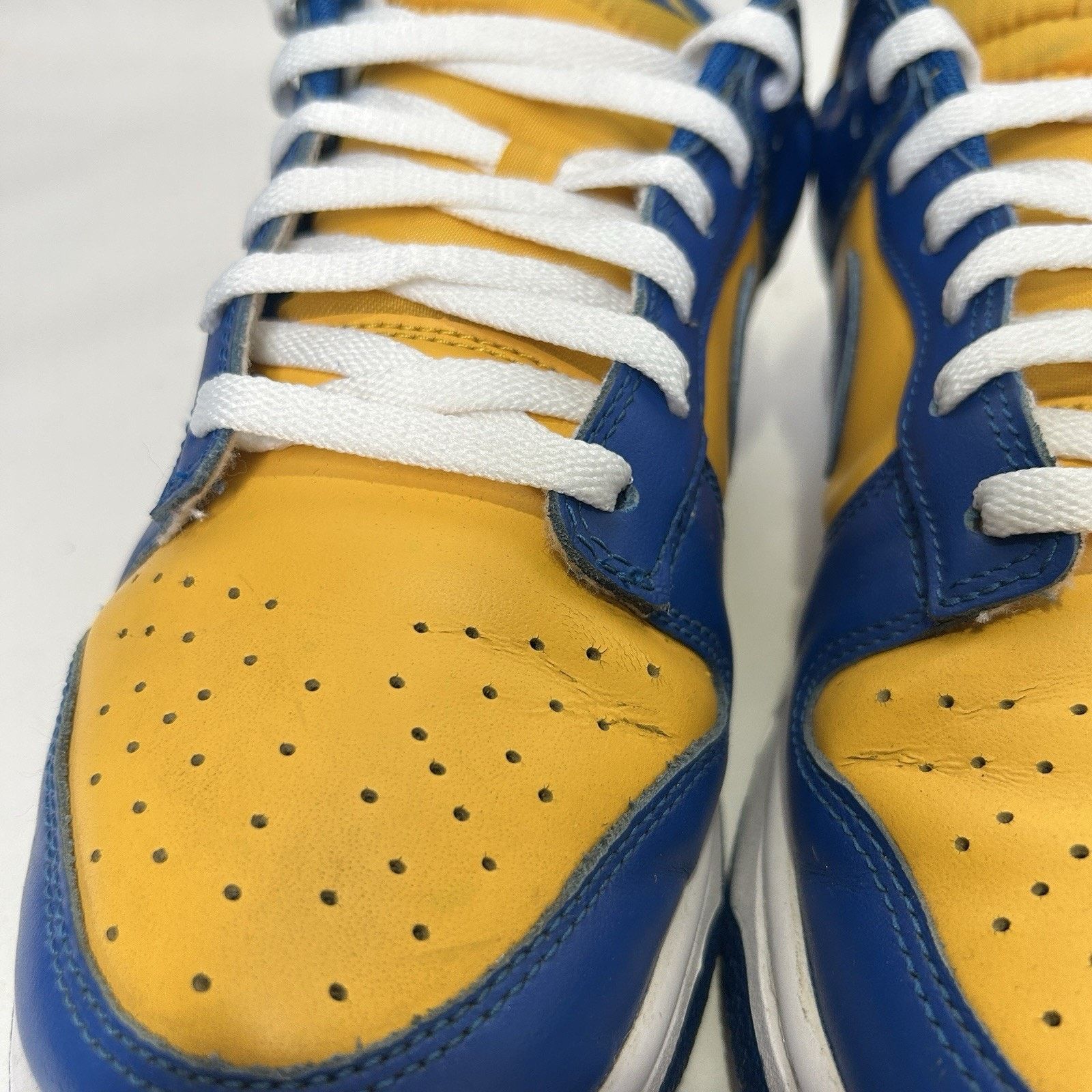 Nike Nike Dunk Low Retro “UCLA/Blue Jay University Gold” Size US 10 / EU 43 - 11 Thumbnail