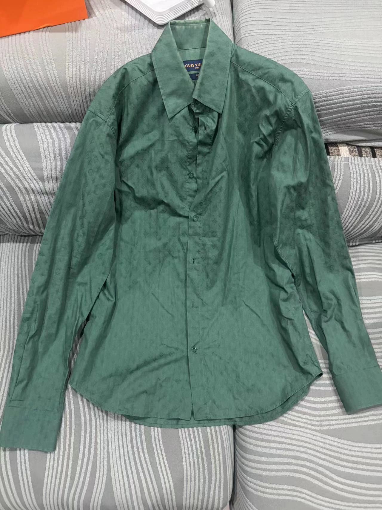 Louis Vuitton LV Monogram Shirt L Size US L / EU 52-54 / 3 - 1 Thumbnail