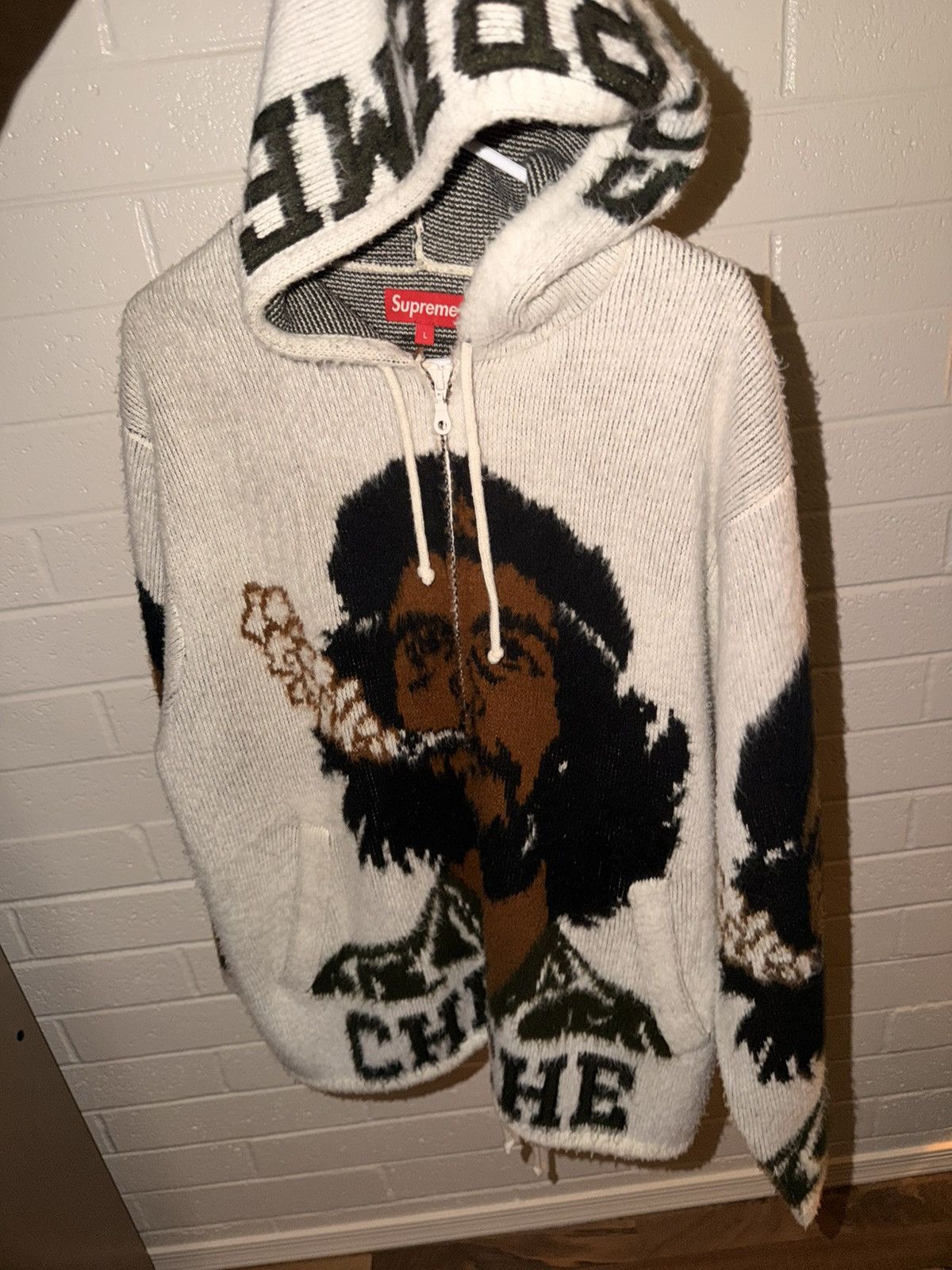 Supreme Supreme Che Guevara Hooded Zip Up Sweater | Grailed