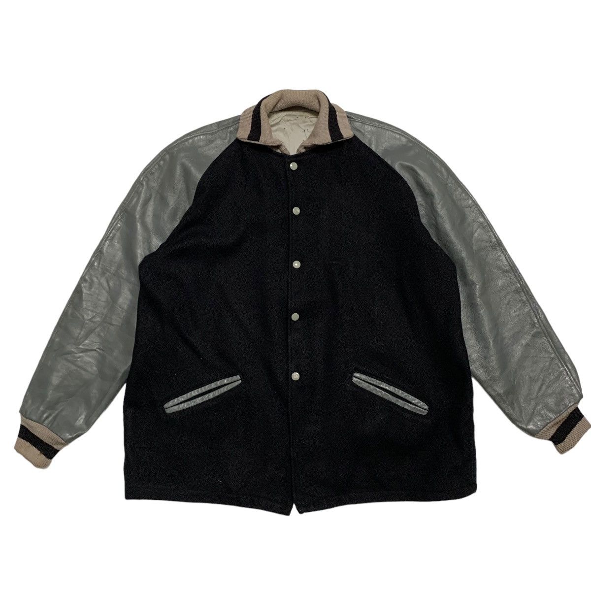 Vintage Vintage 70s Iowe Newcadtle Merchants Varsity Jacket Size US L / EU 52-54 / 3 - 7 Thumbnail