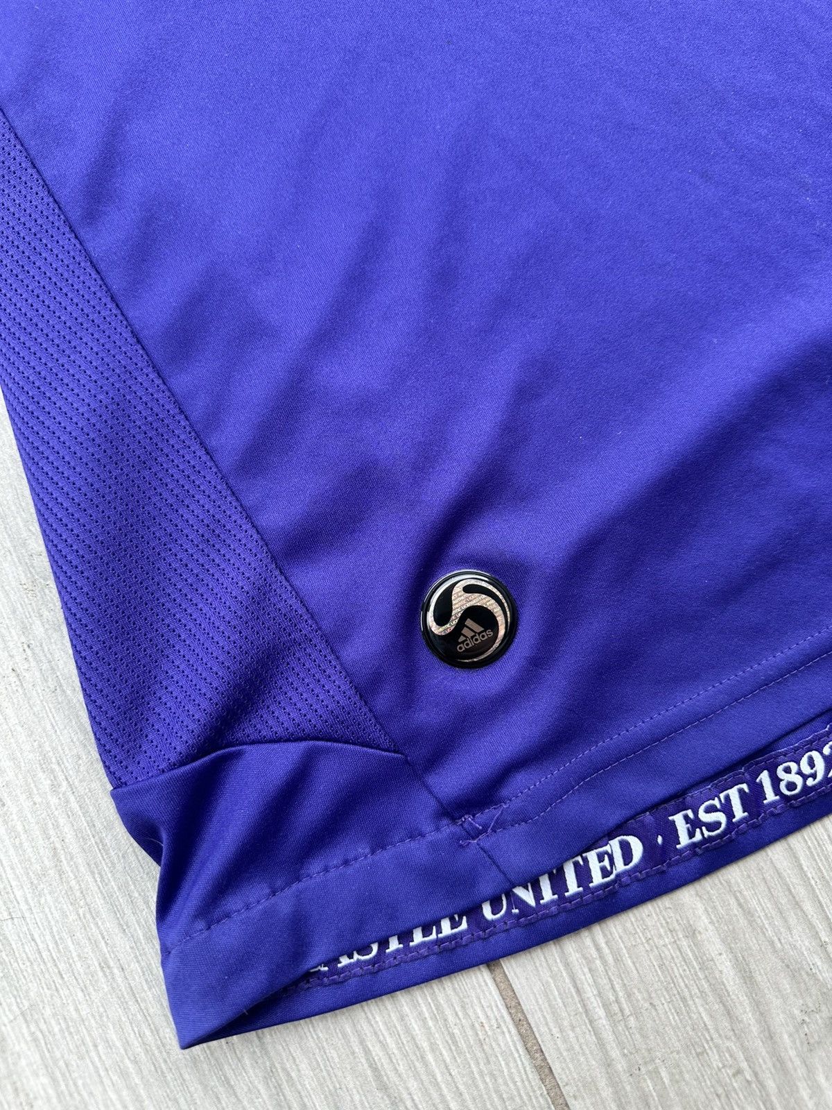 Adidas × Vintage 2008 2009 Newcastle United Adidas Away Purple Soccer Jersey Size US M / EU 48-50 / 2 - 3 Thumbnail