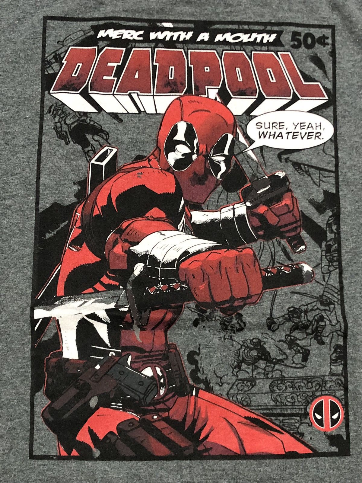 Marvel Comics Deadpool Marvel Graphic Tee Size US L / EU 52-54 / 3 - 2 Thumbnail