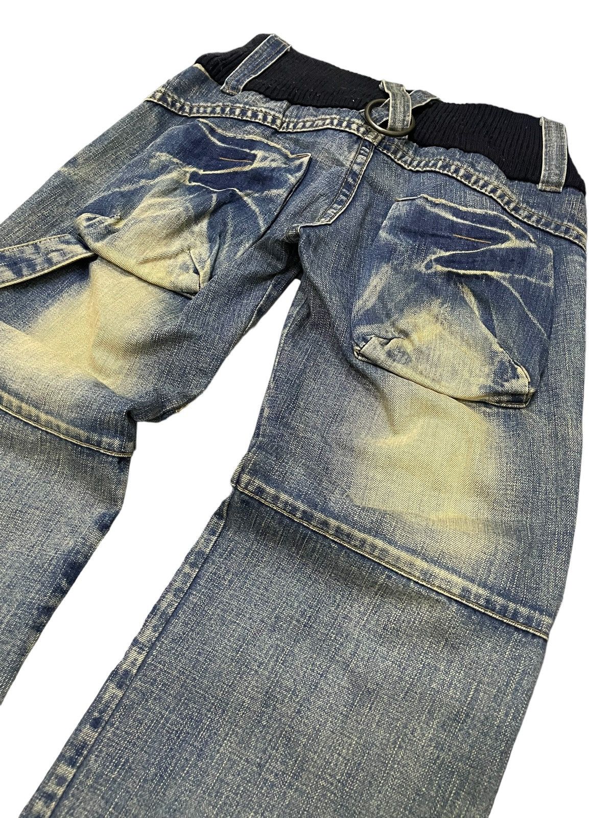If Six Was Nine × Le Grande Bleu (L.G.B.) G.O.A LGB Junyawatanabe Style Tornado Carpenter Mud Jeans Size US 30 / EU 46 - 13 Thumbnail