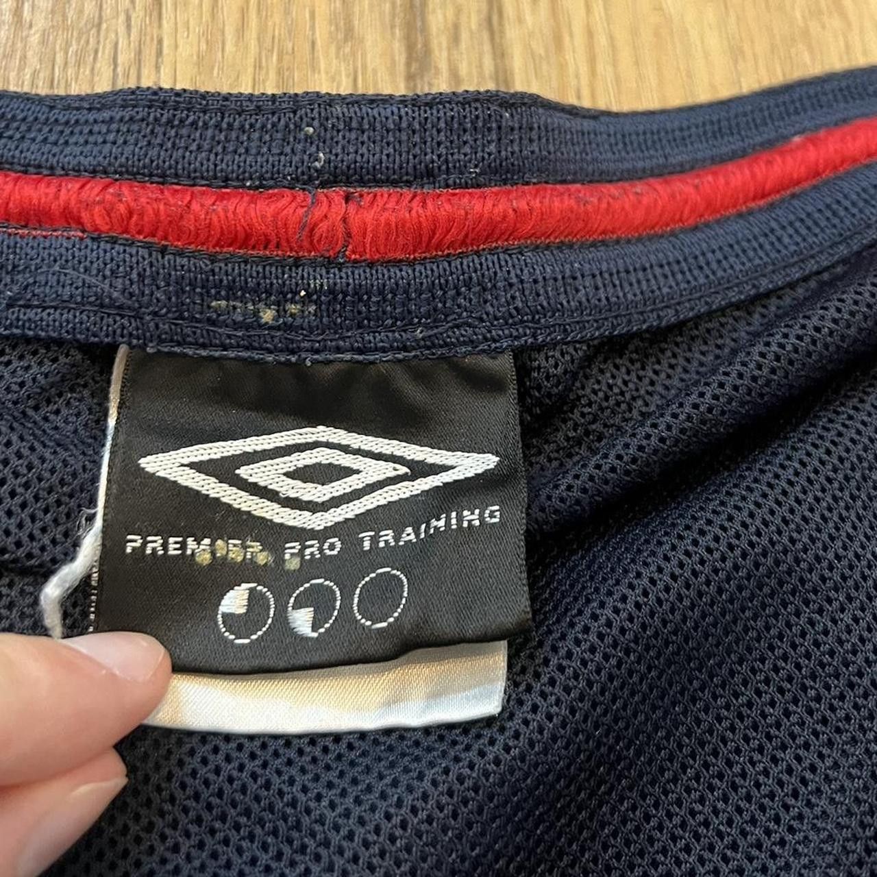 Umbro 2000-02 Umbro navy England football shorts Size US XXL / EU 58 / 5 - 6 Thumbnail