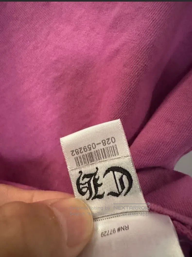 Chrome Hearts Chrome Hearts Size XL Purple printed short sleeves Size US XL / EU 56 / 4 - 8 Thumbnail