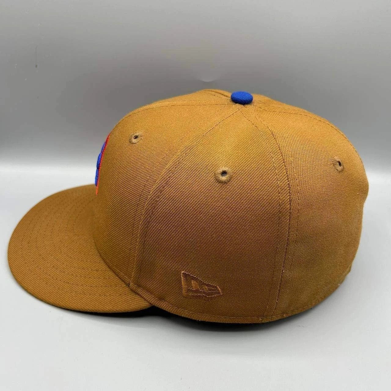 New Era Chicago Cubs Hat Men 7 1/2 Brown All Star Game MLB Fitted Size ONE SIZE - 8 Thumbnail