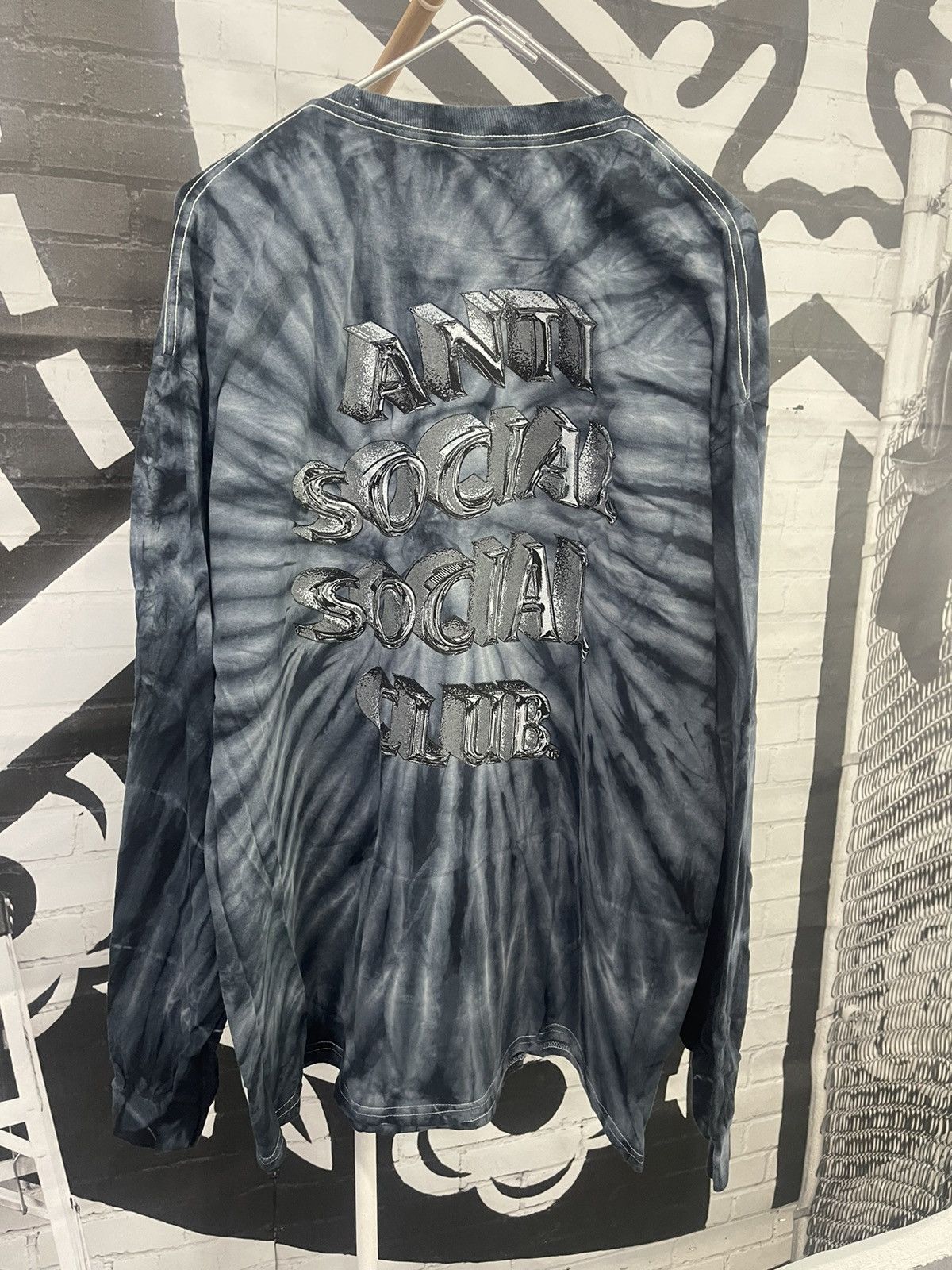 Anti Social Social Club × Designer ‼️ ASSC Anti Social Club Not Fair Tie Dye Long Sleeve XXL ‼️ Size US XXL / EU 58 / 5 - 8 Thumbnail