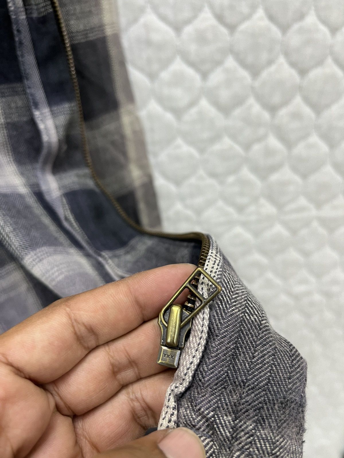 Kansai Yamamoto 🔥🔥🔥VTG KANSAI JEANS ZIPPER SHIRTS Size US M / EU 48-50 / 2 - 12 Thumbnail