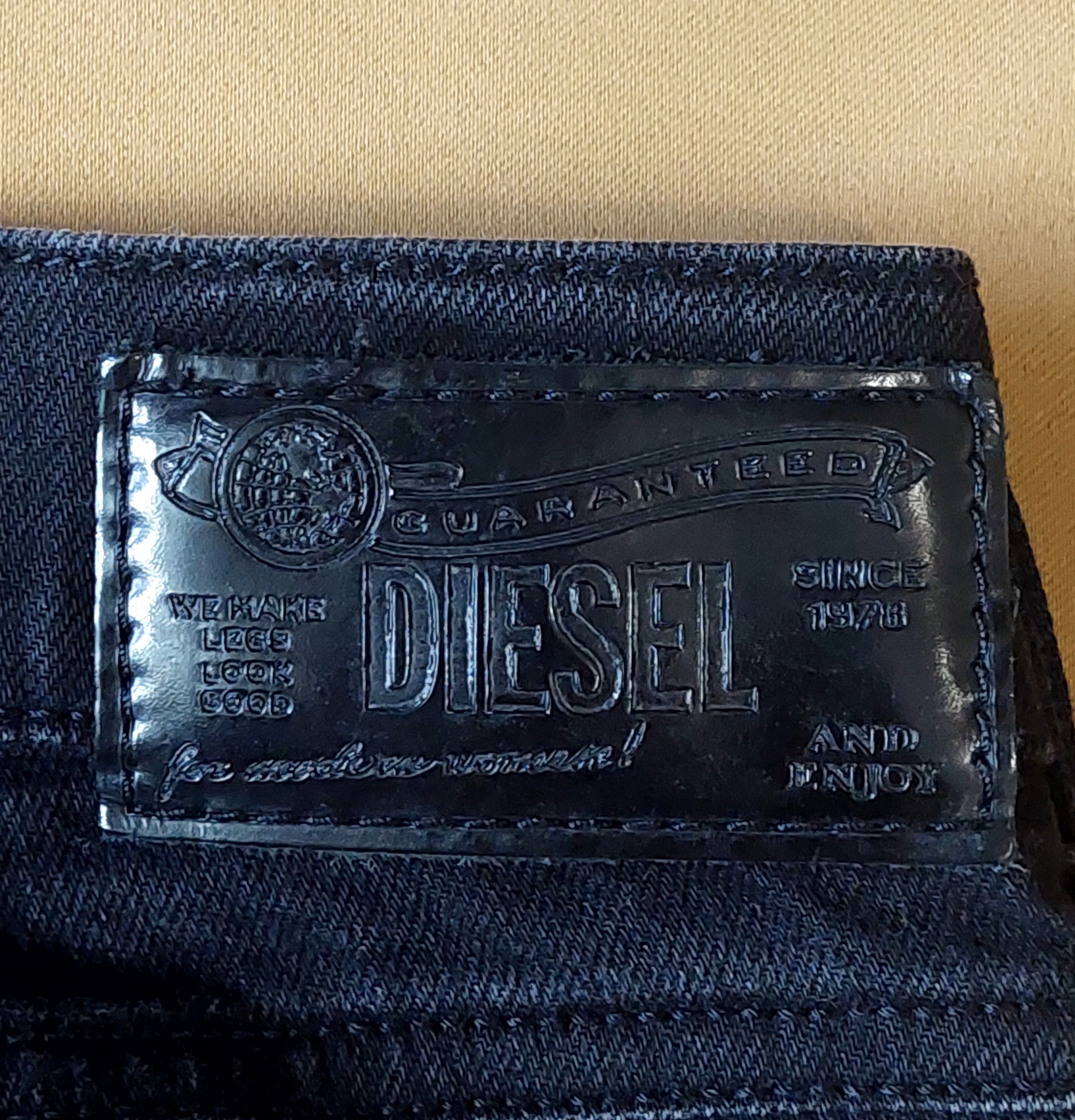 Diesel Diesel Ronhoir W28 L32 Women's Black Bootcut Stretch Jeans Size 28" / US 6 / IT 42 - 6 Thumbnail