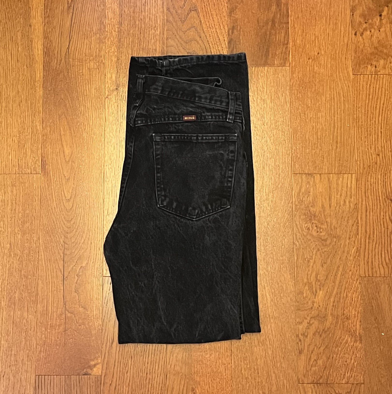 Rustler Rustler Vintage Black Pants Size US 32 / EU 48 - 3 Thumbnail