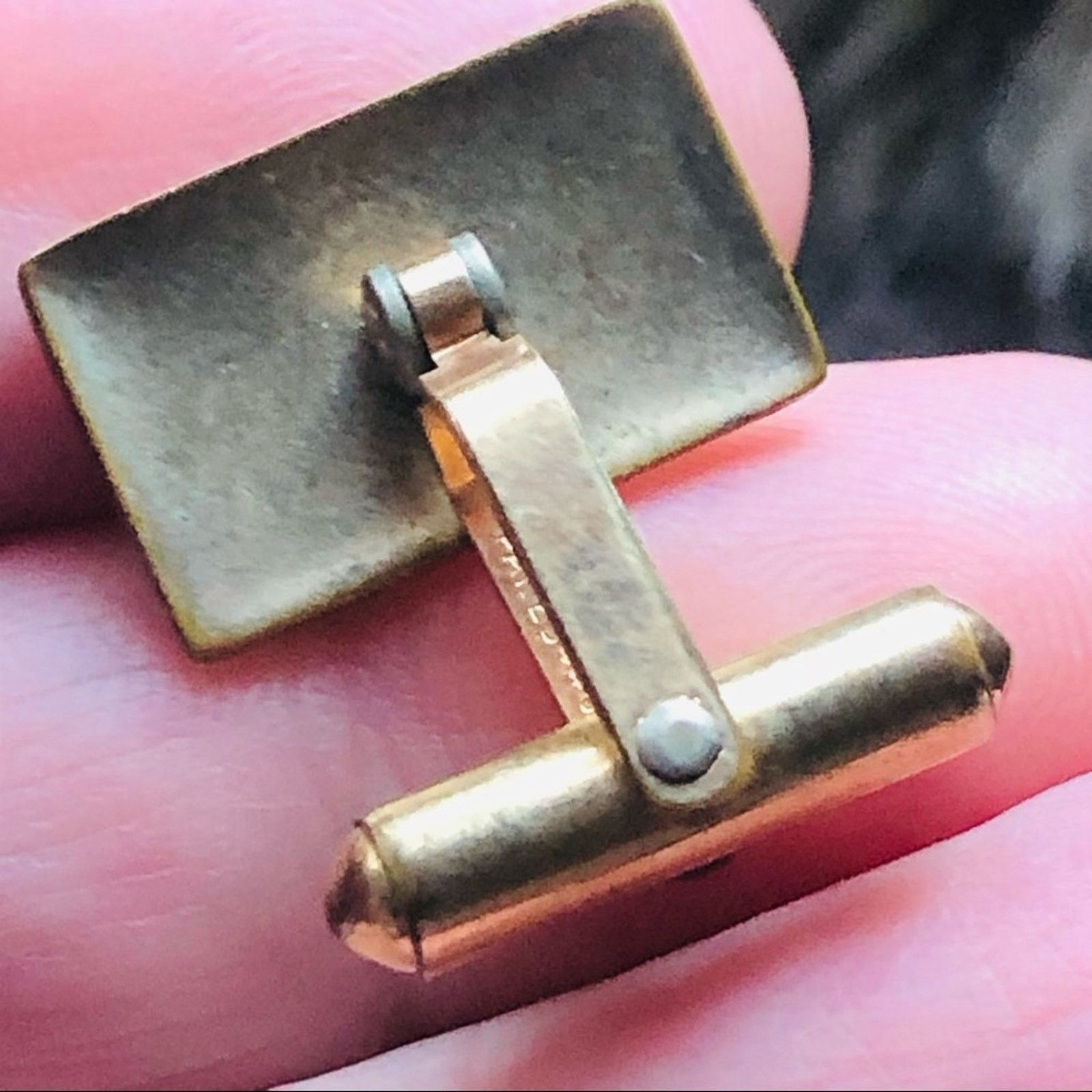 Other Antique late 1800s Ballou gold filled engraved cuff links Size ONE SIZE - 3 Thumbnail