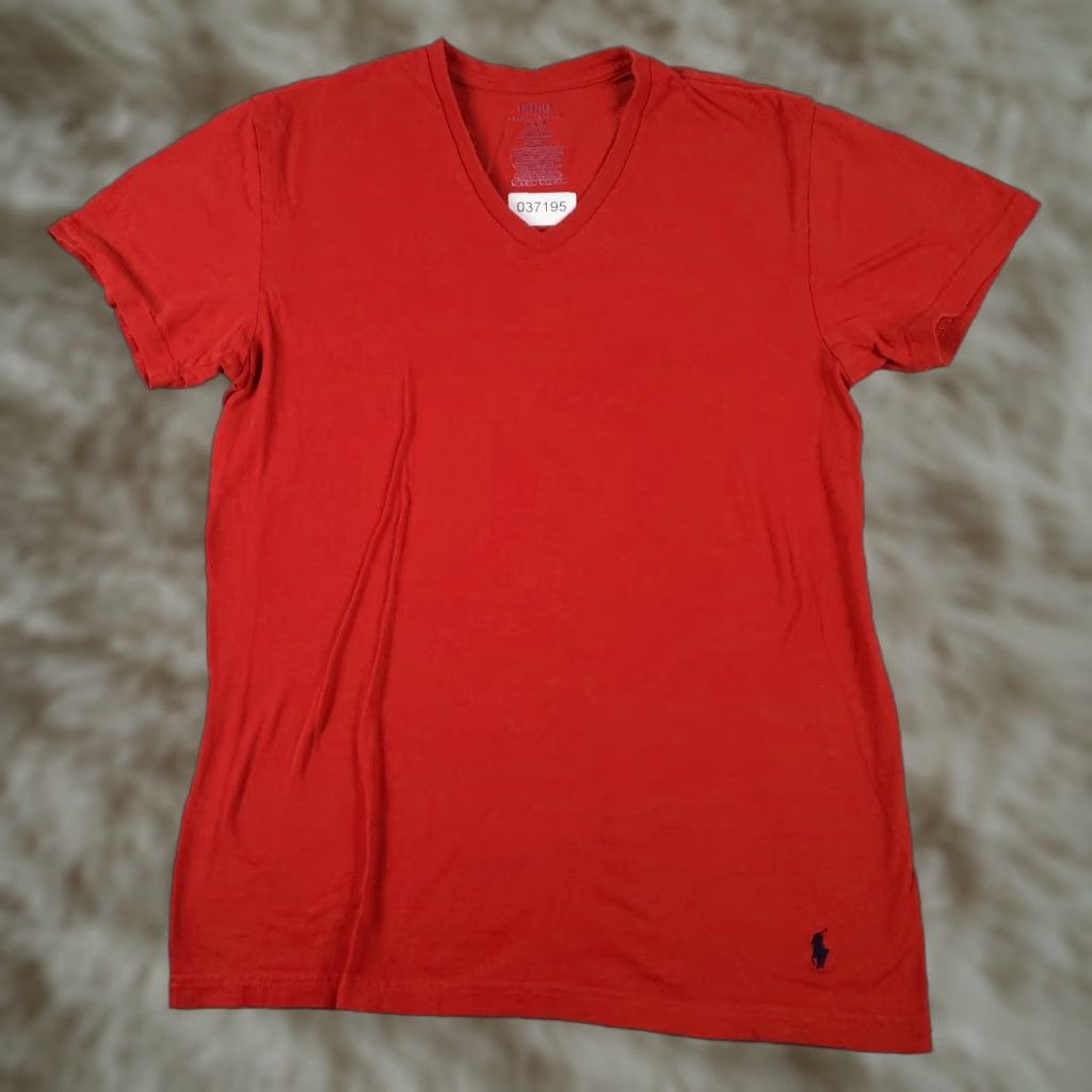 Ralph Lauren Polo Ralph Lauren T Shirt Mens M Red Pony Casual Short Sleeve Adult Medium Red Polo Shirt Mens Medium Red -Mens- (no extra) Size US M / EU 48-50 / 2 - 1 Thumbnail